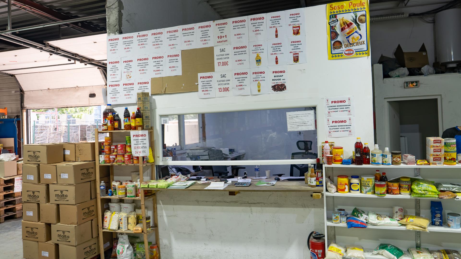 Vente en gros de produits surgelés  Île-de-France